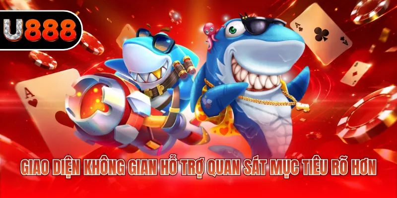 Bắn Cá Vũ Trụ – Hạ Boss Nhanh, Nhận Thưởng Siêu Tốc 3 Giao diện không gian hỗ trợ quan sát mục tiêu rõ hơn