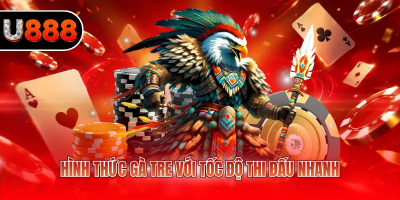 Hình thức gà tre với tốc độ thi đấu nhanh