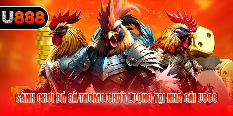 Đá Gà Thomo U888 - Xem Full Trận Đấu Nhanh Chóng 2026 4 Sảnh chơi đá gà Thomo chất lượng tại nhà cái U888